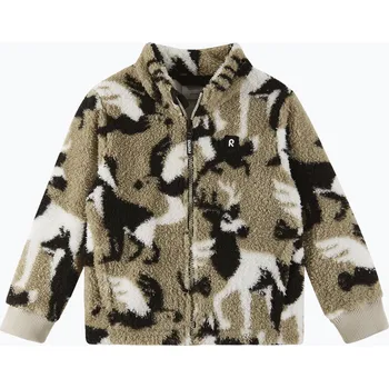 Chlapecká mikina Dětská fleecová mikina Reima Turkkinen earthy beige