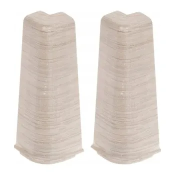 Vnější roh Cezar hliníkový 22 x 75, délka 22 cm, Borovice Sieviernaja