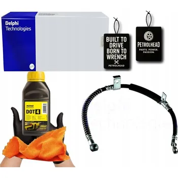 Brzdová hadice BRZDOVÁ HADICE PRUŽNÁ PŘEDNÍ P KIA SORENTO I 2 #Petrolhead Pro+ Kit15