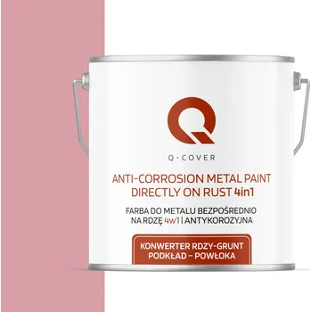 barva na kov ANTIREZNÍ BARVA KOV POZINK 4v1 SVĚTLE RŮŽOVÁ RAL 3015 VYSOKÝ LESK 5L