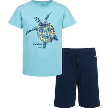 Chlapecké pyžamo Pyžamo modré velikost 140