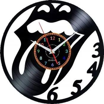 Hodiny ROCK BAND UK HODINY NÁSTĚNNÉ DEKORATIVNÍ MODERNÍ VINYLOVÁ DESKA