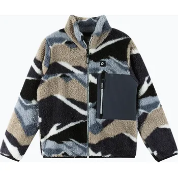 Chlapecká mikina Dětská fleecová mikina Reima Turilas soft black