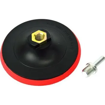 Brusný kotouč PRUŽNÝ TALÍŘ SE SUCHÝM ZIPEM 125 mm NA BRUSKU VRTAČKU UPEVŇOVACÍ TALÍŘ 125mm M14