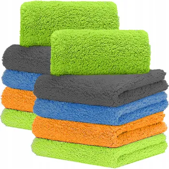 Utěrka 10x MĚKKÝ HADŘÍK UTĚRKA Z MIKROVLÁKNA NA ÚKLID DETAILING 40x40cm