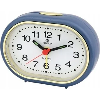 Budík Budík Perfect modrý, modrý, 9 Cm