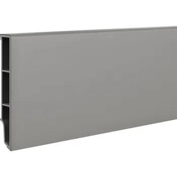 soklová lišta Lišta Vilo PVC 14 x 80, délka 240 cm, šedá