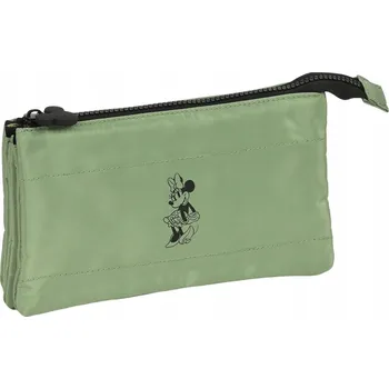 Penál Třípatrový penál Minnie Mouse Mint shadow Zelený