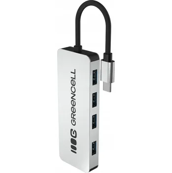 USB hub Adaptér / Rozbočovač USB-C na 4x USB-A Dokovací Stanice pro MacBook Pro