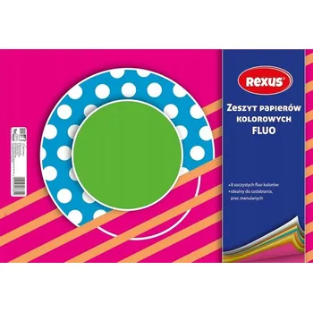 Barevný papír Barevný papír A4 Beniamin, 8 listů