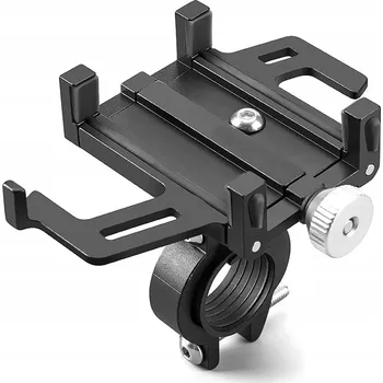 DRŽÁK NA TELEFON NA KOLO, HLINÍKOVÝ, PEVNÝ, NA ŘÍDÍTKA, PRO ELEKTROKOLA (EBIKE)