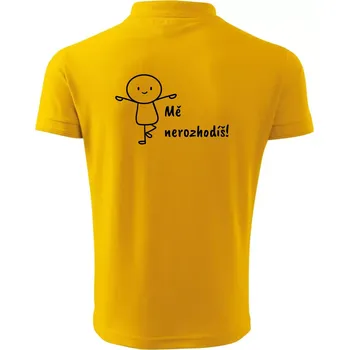 Pánská košile Mě nerozhodíš - Polokošile pánská Pique Polo 203 - XL ( Žlutá )