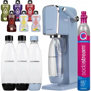 Výrobník sody SodaStream ART modrá + 3 lahve + bombička