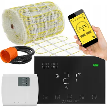 Topná rohož SADA Vyhřívací podložka pod dlažbu MA-160W/m2 16m2