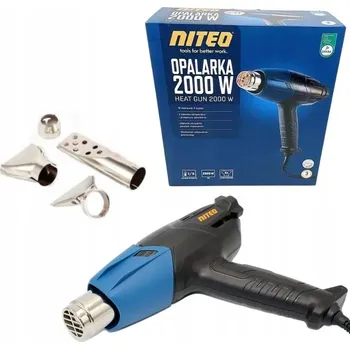 Horkovzdušná pistole Horkovzdušná Pistole Niteo Tools 2000 W 240 V 600 °C