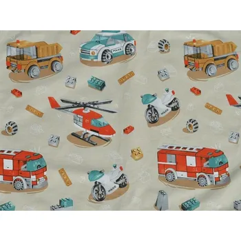 Papírový ubrousek Šatoli.cz Ubrousek pod svačinu Záchranné složky na béžové