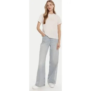 Pánské tričko Bavlněné tričko Calvin Klein Jeans LV047D873G růžová 03X, vel. S