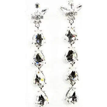 Náušnice Dlouhé visící svatební náušnice Náušnice , černé