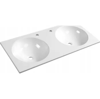 Umyvadlo Nástěnné umyvadlo obdélníkové Sapho JUNO 100 cm bílé