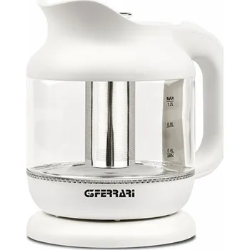 Rychlovarná konvice Rychlovarná konvice G3Ferrari, G1019301, Idilio, 1,2 L, skleněná karafa, automatické vypnutí, systém proti přehřátí, 1370-1630 W
