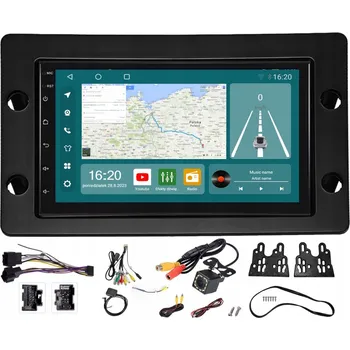 Auto Hi-Fi 2DIN AUTORÁDIO S NAVIGACÍ SAAB 9-5 2005-2011 ANDROID RDS CARPLAY 8/256GB SIM