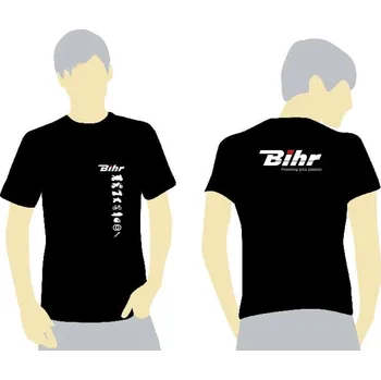 Moto vesta BIHR 2017 Tričko černé Velikost L ATOMIC150L