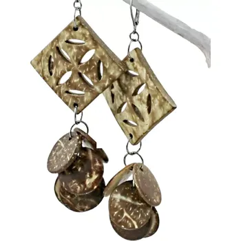 Náušnice Velké náušnice v boho stylu