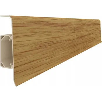 soklová lišta Lišta Vilo PVC 21 x 66 délka 250 cm dub