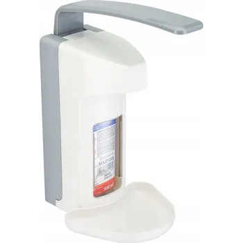 Dávkovač mýdla Merida D9PT Dávkovač s loketním ovládáním pro náplně 500 ml, s odkapávací miskou