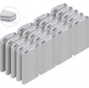 Mini pilník na nehty v fólii Sweet Půlměsíc 180/240 500ks Aba Group