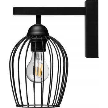 Nástěnné svítidlo Nástěnné svítidlo Ledigo černé E27 60 W