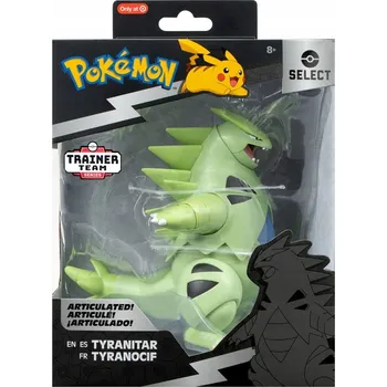 POKEMON SELECT ORIGINÁLNÍ POHYBLIVÁ FIGURKA JAZWARES DELUXE TYRANITAR 15 cm