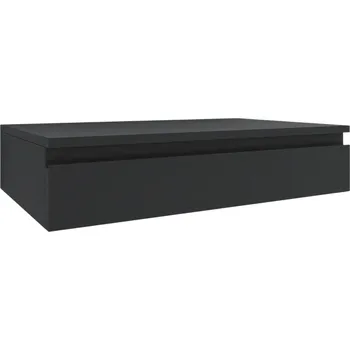 Toaletní stolek Toaletní Stolek MEBLE DUBOWIK černý 70 x 15 x 40 cm