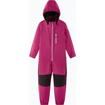 Dívčí oblečení Dětská softshellová kombinéza Reima Nurmes deeper dew berry