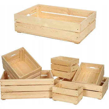 Obraz Dřevěná krabice Wamar-Sosenka SD-2-60X40