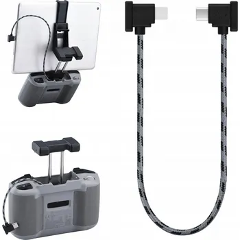 Dron OTG KABEL PRO DRON DJI MAVIC AIR 2 MINI 2 3 4 PRO RC-N1 N2 N3 iPhone 30 CM