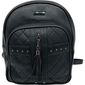 Městský batoh SM Dámský černý batoh Černá