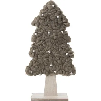 Vánoční ozdoba Vánoční dekorace stromek 88 C hnědý