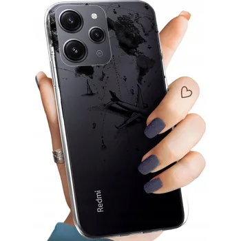 Pouzdro na mobilní telefon Zadní Kryt Hello Case pro Xiaomi, Redmi 12 5G černý