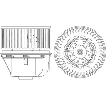 vnitřní ventilátor MAHLE AB 264 000P