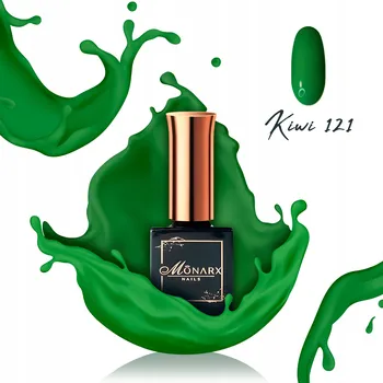 Lak na nehty HYBRIDNÍ LAK NA NEHTY MONARX 8 ML KIWI 121