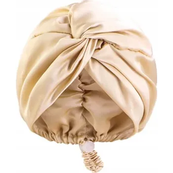 Čepice Saténová čepice na vlasy s regulací Yeye Made in Nature Zlatá