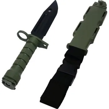 Multifunkční nůž TCX Cvičný gumový bajonet s pouzdrem - zelený [TCX]