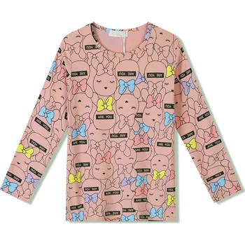 Dívčí tričko Dívčí tričko - KUGO KC2360, lososová Barva: Lososová, Velikost: 98