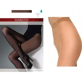 Dámské punčochy Punčocháče hladké Marilyn Tonic 20den béžová london velikost 3/4