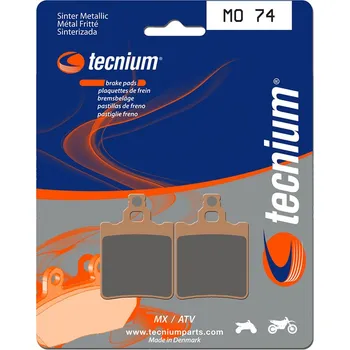 Nářadí na motocykly Brzdové destičky TECNIUM MX/ATV ze slinutého kovu - MO74 MO74