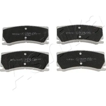 Brzdová destička Sada brzdových destiček, kotoučová brzda ASHIKA 50-00-0656