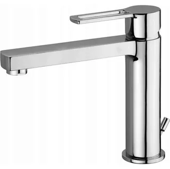 Vodovodní baterie Stojánková umyvadlová baterie Paffoni PF stříbrná