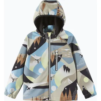 Dětská softshellová bunda Reima Vantti earthy beige