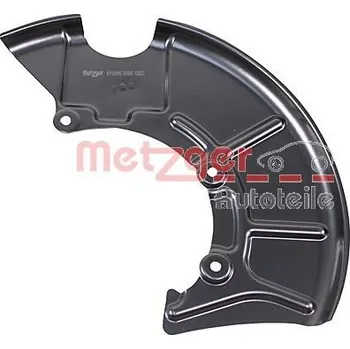 Brzdový kotouč Ochranný plech proti rozstřikování, brzdový kotouč METZGER 6115499